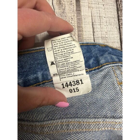 Carhartt B17 DST Mens 40x30 Relaxed Fit Blue Denim Jeans Workwear Classic Cotton - Picture 8 of 8